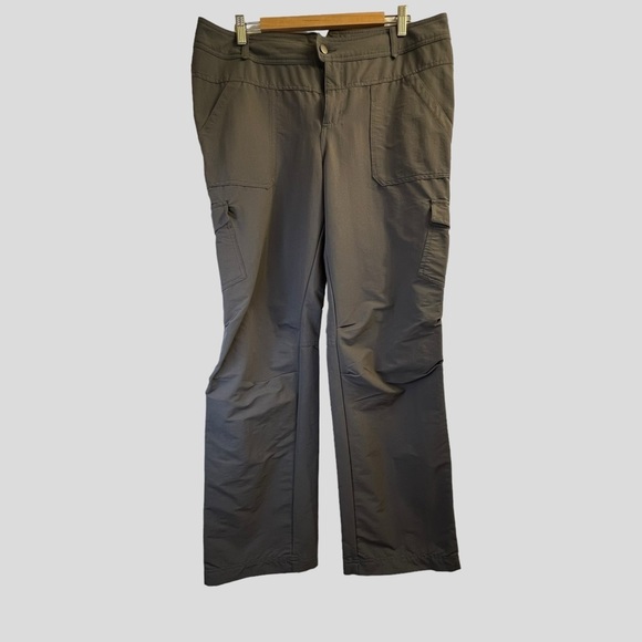 Columbia Women's Pants 16 Gray Outdoor Wide Leg - Picture 1 of 12